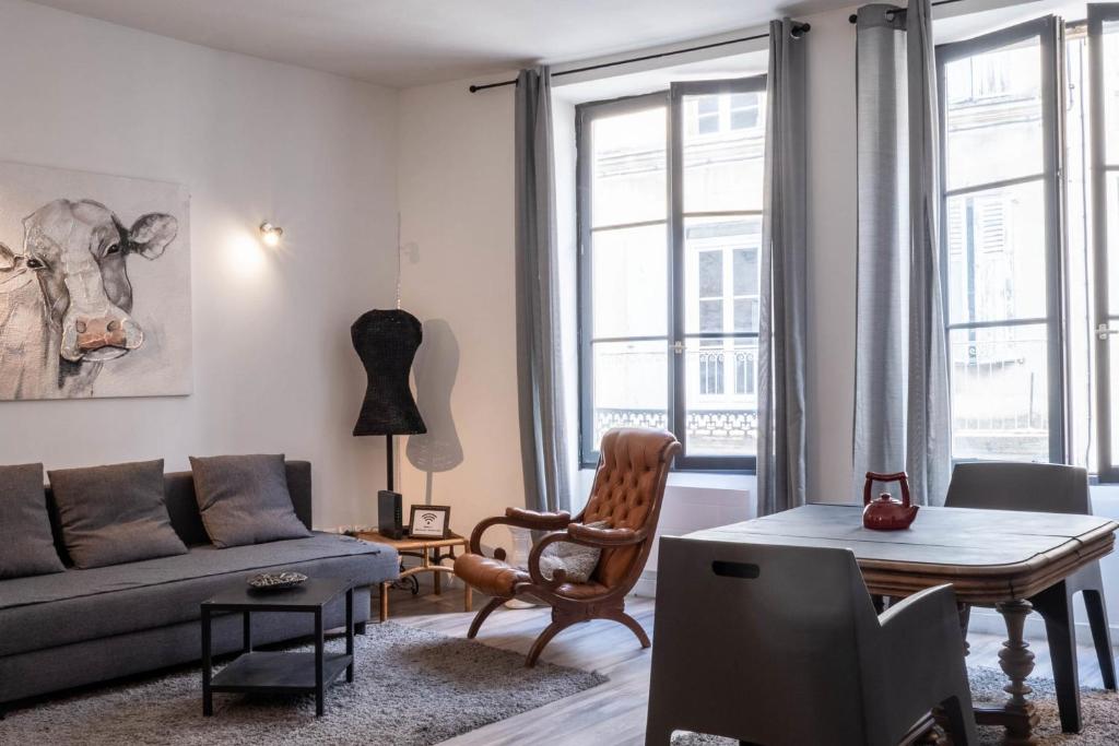 Appartement La Bulle du Bonheur - Grand T2 en centre-ville 31 Grand'Rue 86000 Poitiers