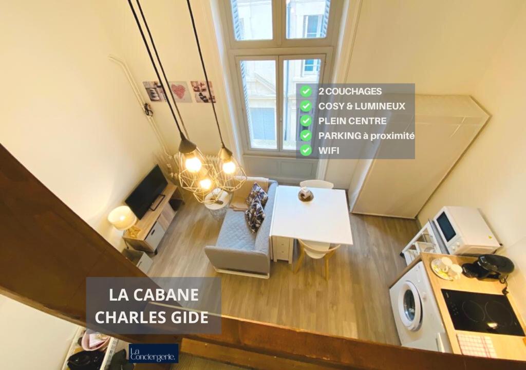 Appartement La Cabane - Poitiers -La Conciergerie. 8 10 Rue Charles Gide 86000 Poitiers