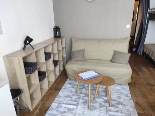 La Géla, studio cabine pieds de pistes