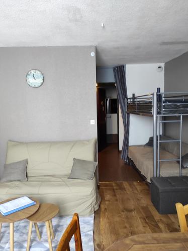 La Géla, studio cabine pieds de pistes