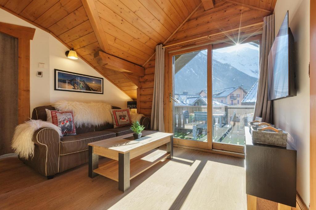 Appartement La Ginabelle - Happy Rentals 69 Passage du Grepon 74400 Chamonix-Mont-Blanc