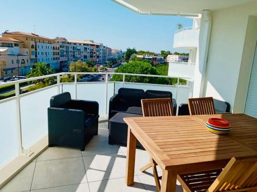 ''La Joie des Sables'' Appartement Front de Mer, parking et terrasse