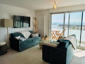 ''La Joie des Sables'' Appartement Front de Mer, parking et terrasse
