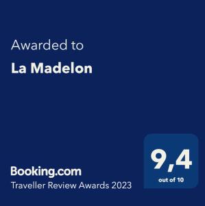La Madelon Front de mer