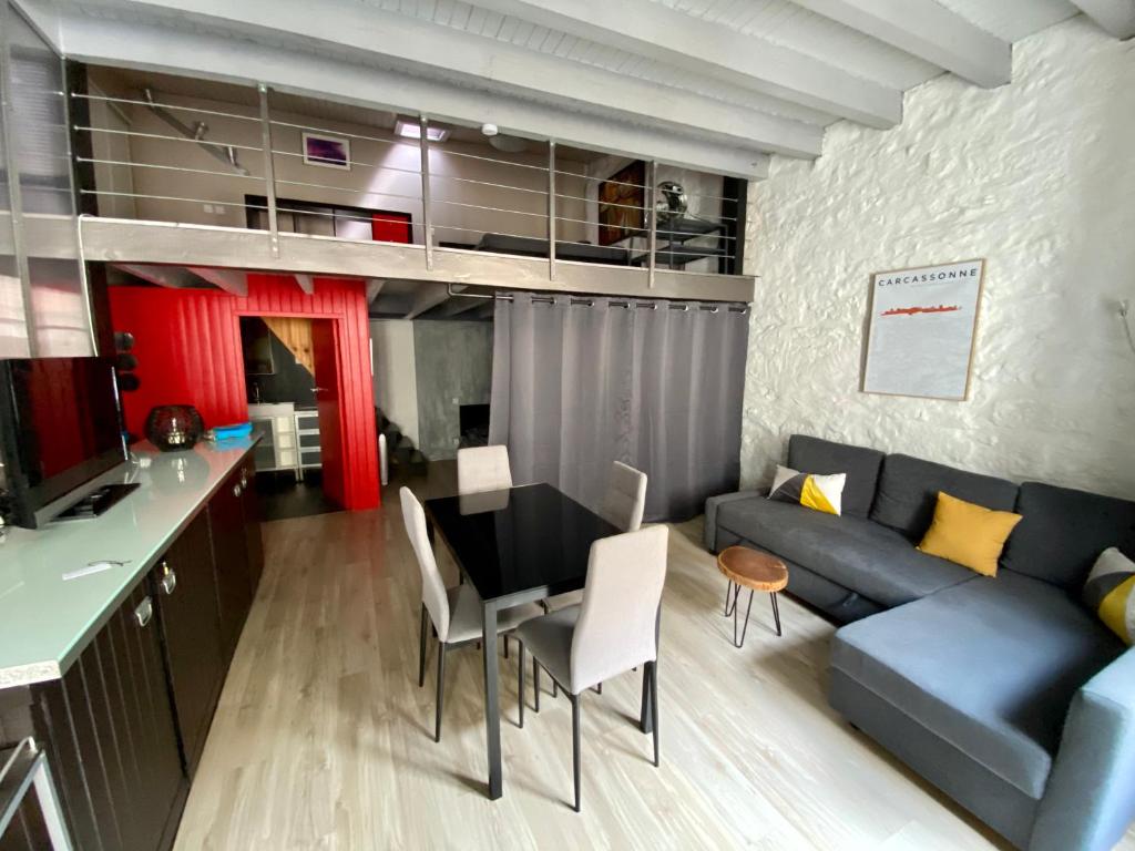 Appartement La Maison d'Alix, à l'intérieur de la Cité médiévale! 24 Rue du Plo 11000 Carcassonne