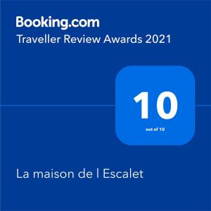 La maison de l Escalet