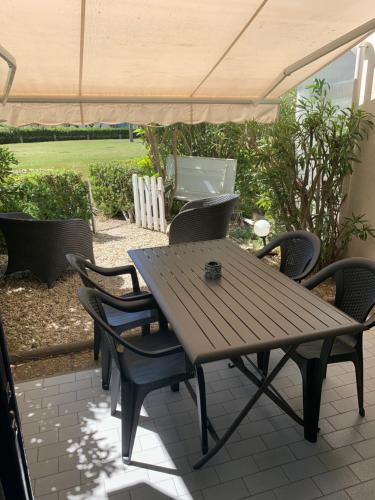 La Mer et la Plage au bout du parc Appartement 4 couchages avec jardin