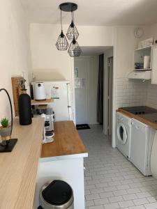 La Mer et la Plage au bout du parc Appartement 4 couchages avec jardin