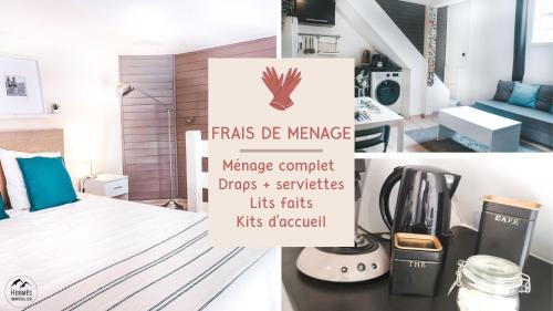 La Mezzanine - Grenoble Centre Gare - Appartement et Parking