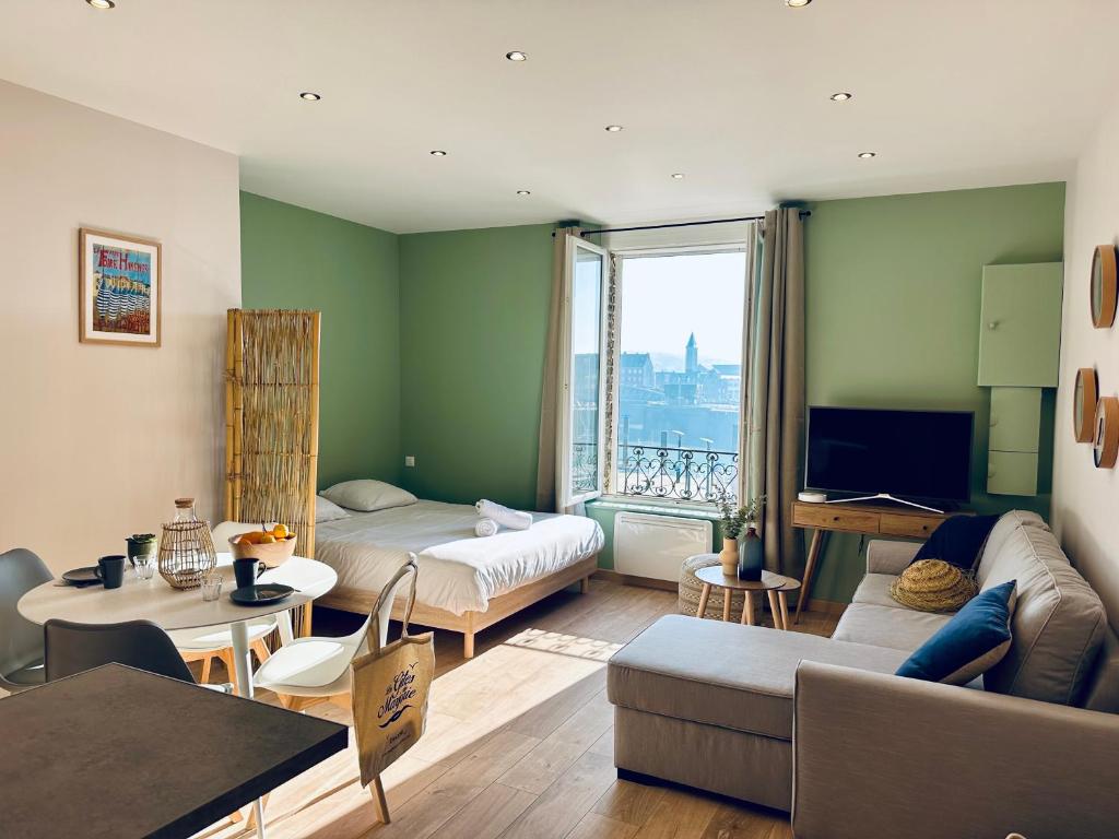 La Paillote Dieppoise vue port exceptionnelle 81 quai Henri 4, 76200 Dieppe