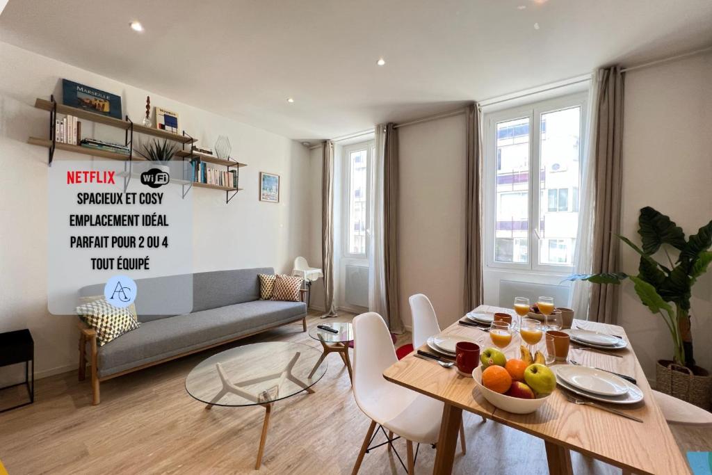 Appartement La Perle d'Endoume Wifi - Netflix 179 Rue d'Endoume 13007 Marseille