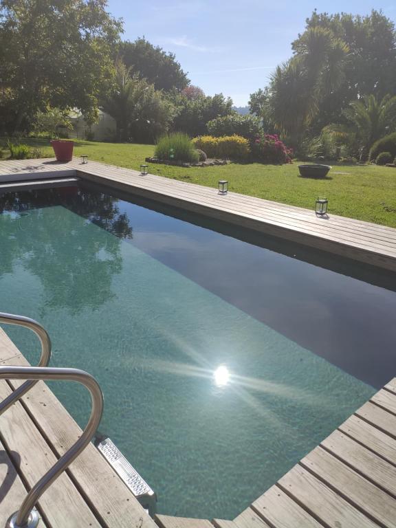 Appartement La petite Hautière Maison 2 personnes Plouer sur Rance avec piscine La Hautière 22490 Plouër-sur-Rance