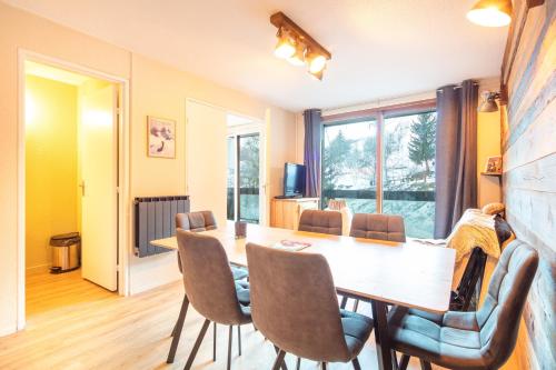 La Pirouette - Appt pour 8 vue sur piste