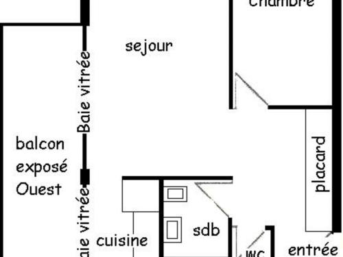 Appartement Appartement La Plagne, 2 pièces, 5 personnes - FR-1-455-78 Immeuble Le Jannu - Plagne Centre - La Plagne