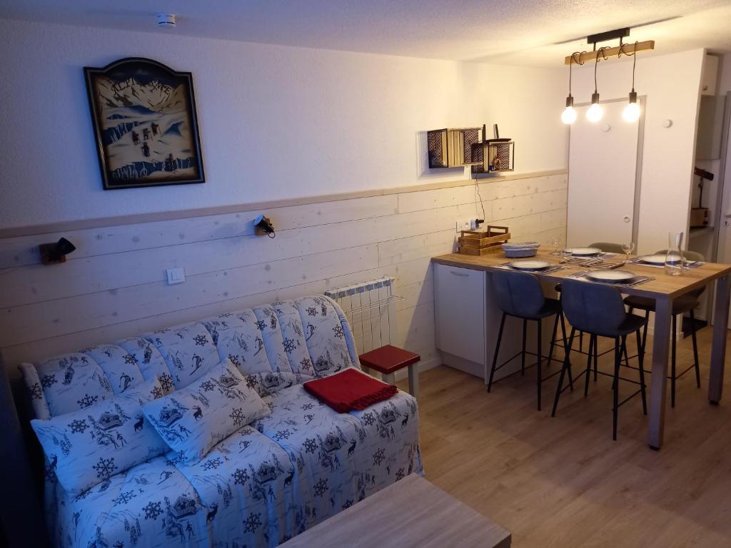 Appartement La Plagne Les Coches studio divisible ensoleillé Résidence 3éme Dé . Route des jeux.73210 Montchavin les Coches 73210 La Plagne Tarentaise