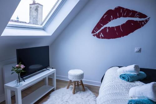La Romantic Room- Mansardé - Arrivée Autonome