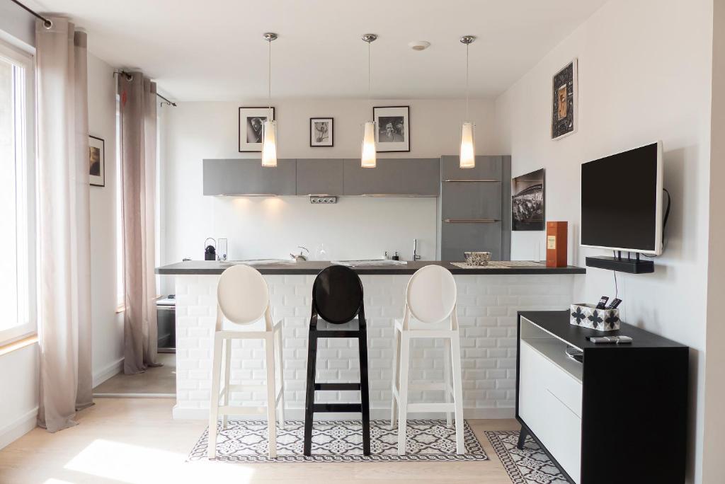 Appartement La Suite du Sommelier 3e etage 68 Rue Croix Verte 81000 Albi