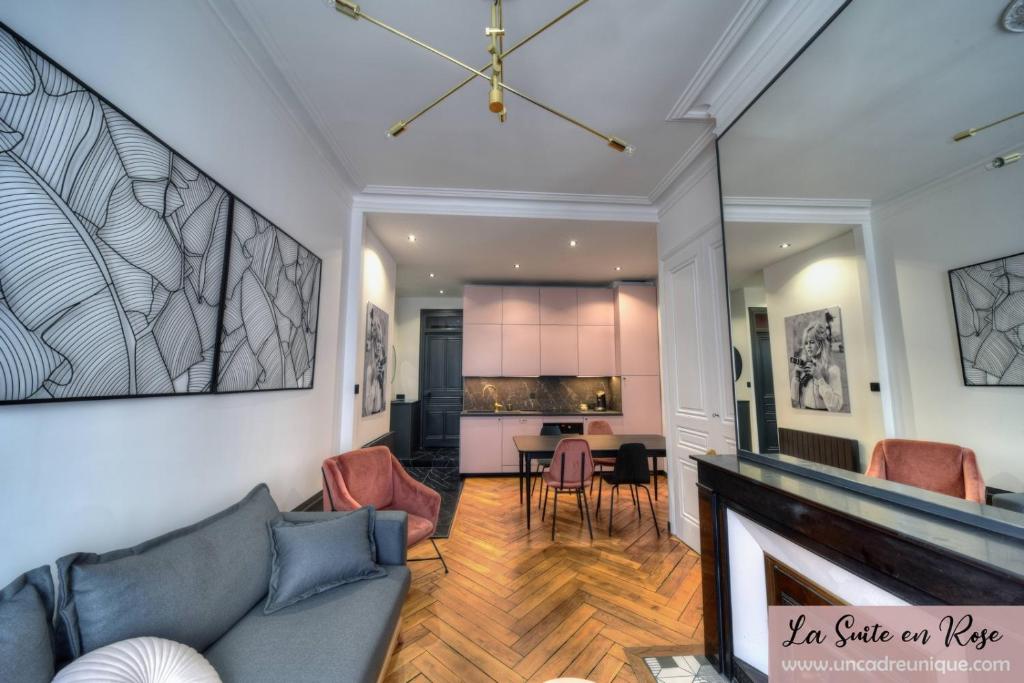 Appartement La Suite en Rose - Spa - Brotteaux 119 Avenue Thiers 69006 Lyon