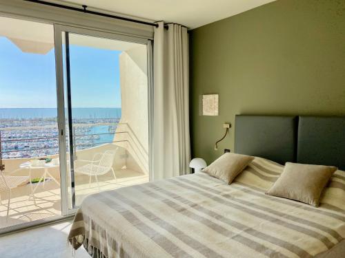 LA SUITE - La Grande Motte P2 Avec Vue Panoramique, clim, WIFI