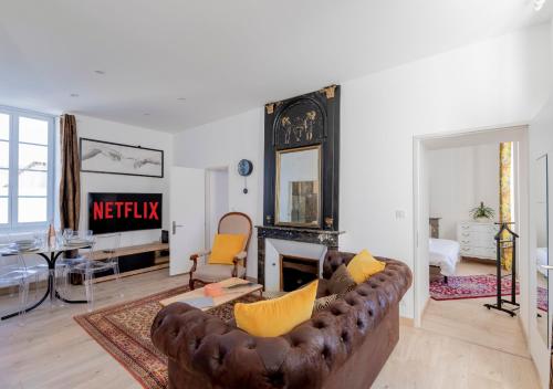 La Suite VOLTAIRE (HYPER CENTRE-WIFI-NETFLIX)