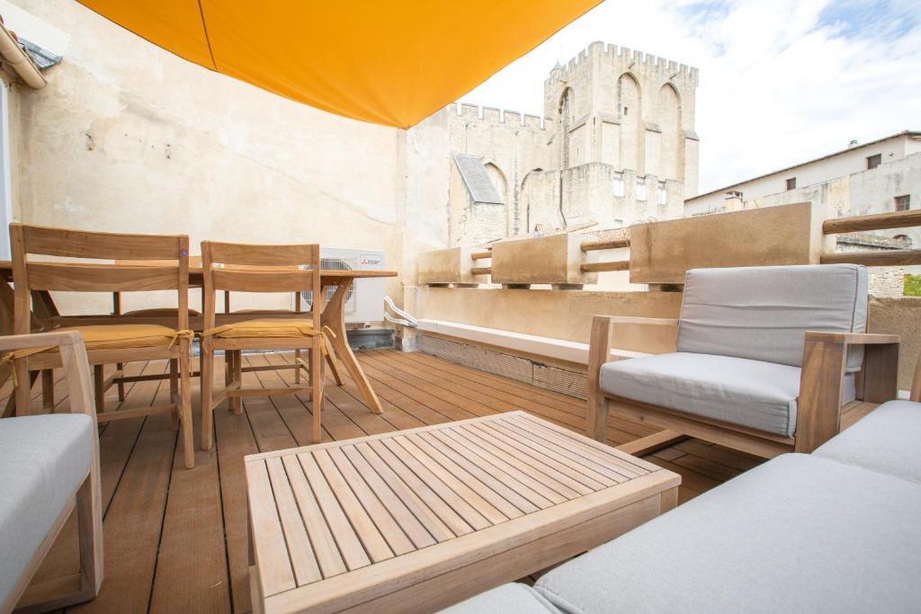 Appartement La Terrasse du Palais 19 Rue de Mons 84000 Avignon