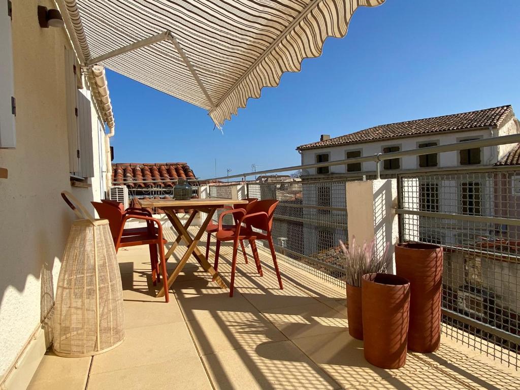 Appartement La Terrasse sur les Toits 2 bis Rue André Chénier 11100 Narbonne