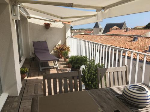 La terrasse sur les toits