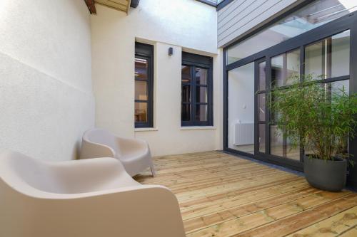La villa Bérénice « Le Patio » en coeur de ville