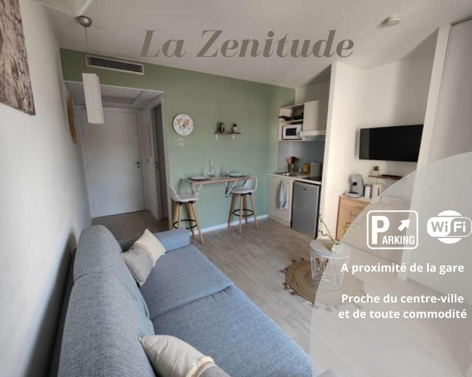 Appartement La Zenitude, proche de la gare, ambiance zen 31 Avenue de la Gare 65100 Lourdes