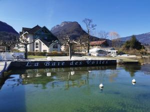 Lac Annecy plage privée, Duplex Baie des voiles