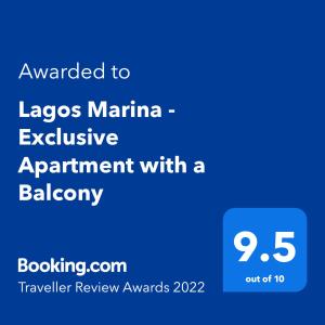 Lagos Marina - Exclusive Apartment with a Balcony