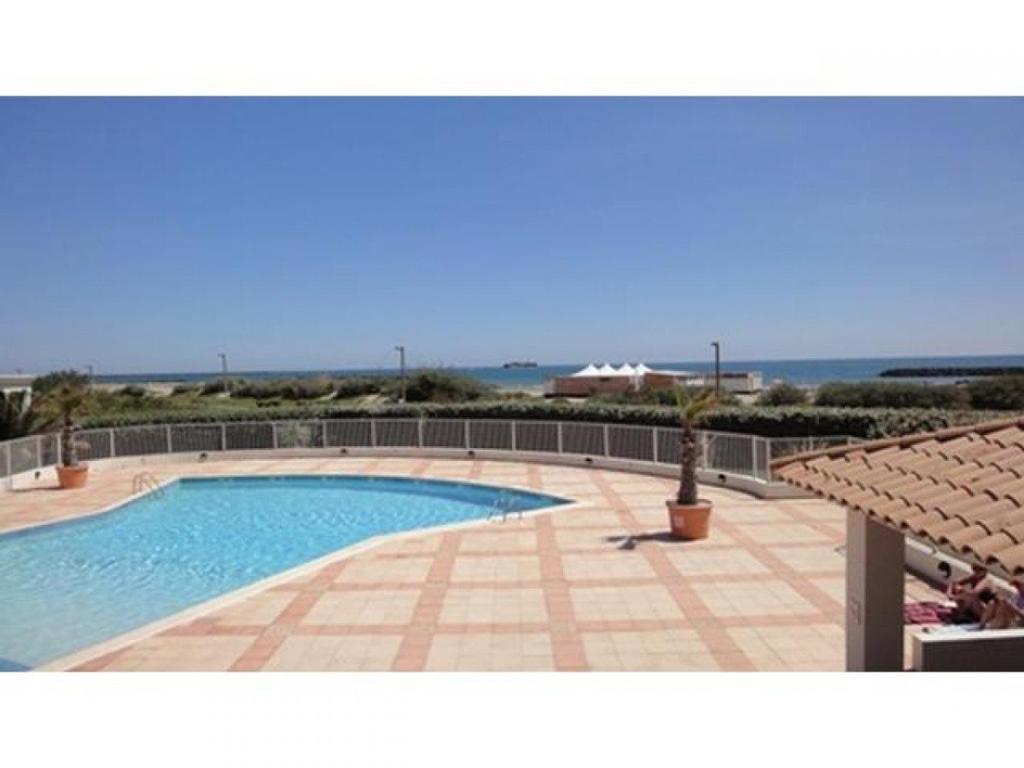 Languedoc Immobilier appartement vue mer plage piscine Rochelongue - ST152 mail de rochelongue Cap d'Agde Centre Port, 34300 Le Cap d\'Agde