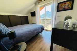 Large chalet with terrace and view in Briançon
