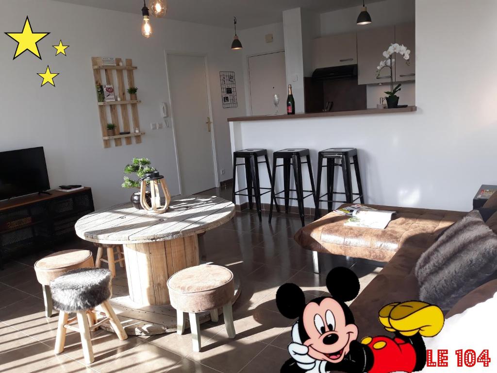 Appartement le 104 - Disneyland Paris - 6 Rue de l'Épinette 77700 Magny-le-Hongre