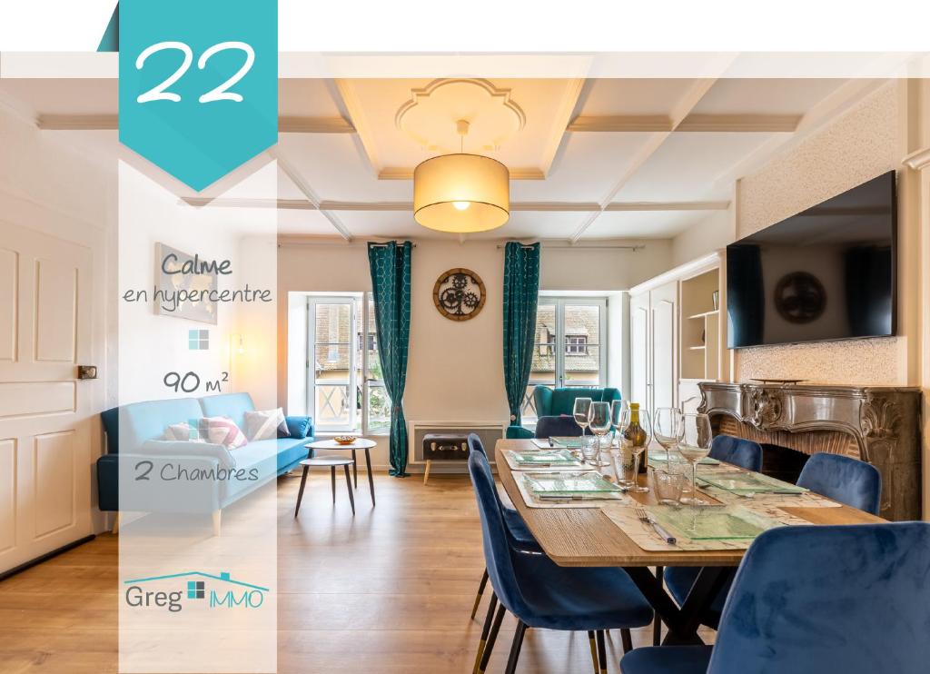 Appartement Le 22-GregIMMO-Appart'Hôtel 2 Rue des Halles 25200 Montbéliard
