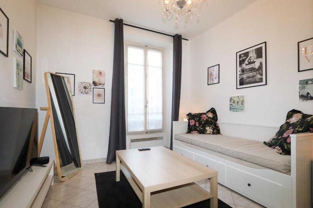 Appartement Le 25 Delille - charming and confortable appartment 3 rooms 55 for 4 people 25 Rue Delille 06000 Nice