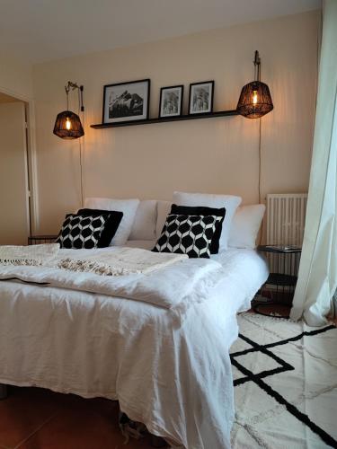 Le 3 appartement avec jardin prive 100m de la plage
