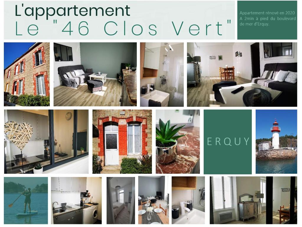 Appartement Le 46 Clos Vert Résidence Le Clos Vert 46 Rue Foch 22430 Erquy