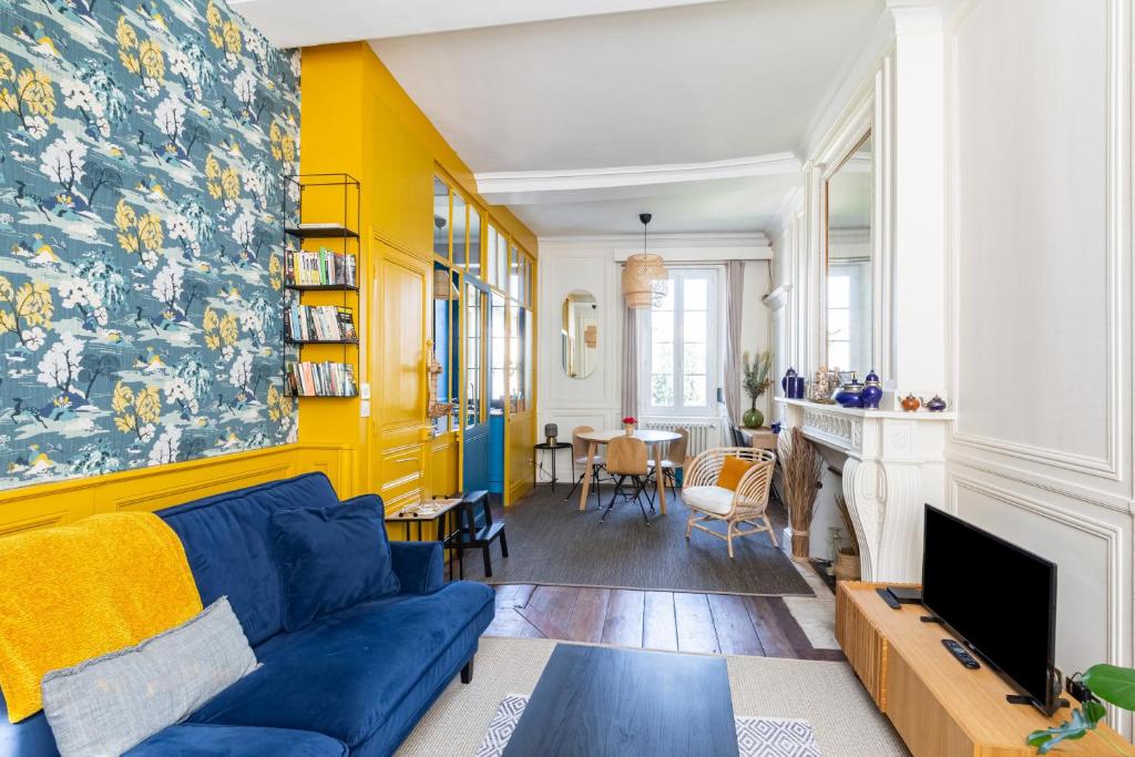 Appartement Le Ara Bleu - Bel appartement de caractère 43 rue Georges Clemenceau 35400 Saint-Malo