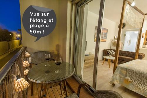 Le Baldaquin - Soleil-Thau - Joli & Cosy, à 50m de la plage avec Terrasse !