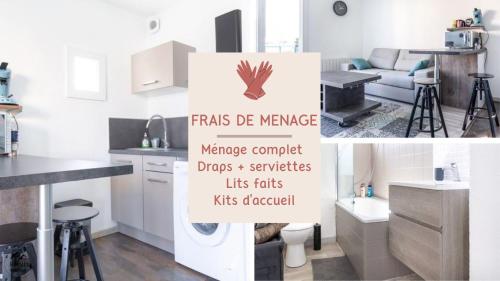Le Baudelaire - Cosy Studio et Parking à Grenoble