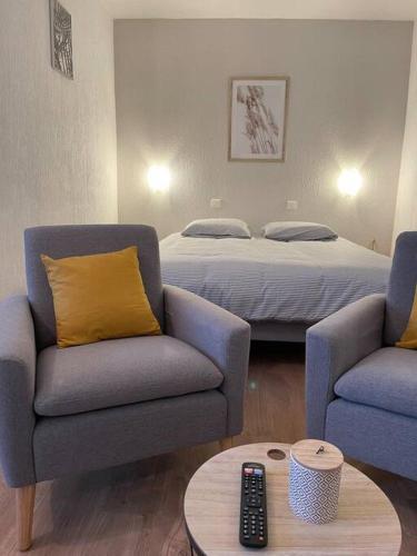 Le Belleviste - Studio tout équipé, Wifi, parking