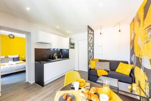 Le Black & Yellow - Appart'Hôtel SPA - Clim - Melina & Alfred Agen