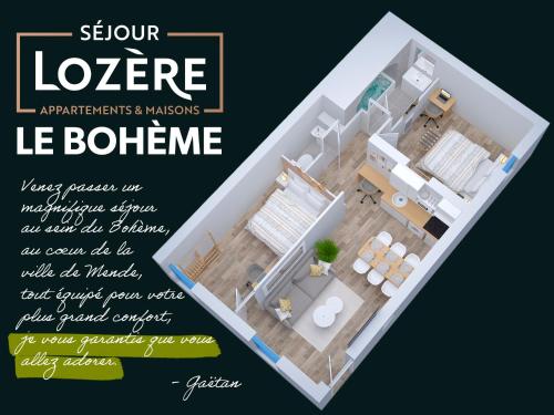 Le Bohème - Spa/Netflix/Wifi Fibre - Séjour Lozère