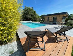 LE BOIS DE MOINI- DOMAINE LOUE PAISIBLE - Calme-Terrasse-Parking-