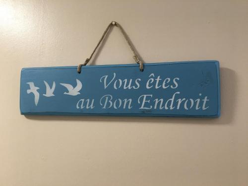 LE BON ENDROIT en bord de mer, confort vue mer et wifi