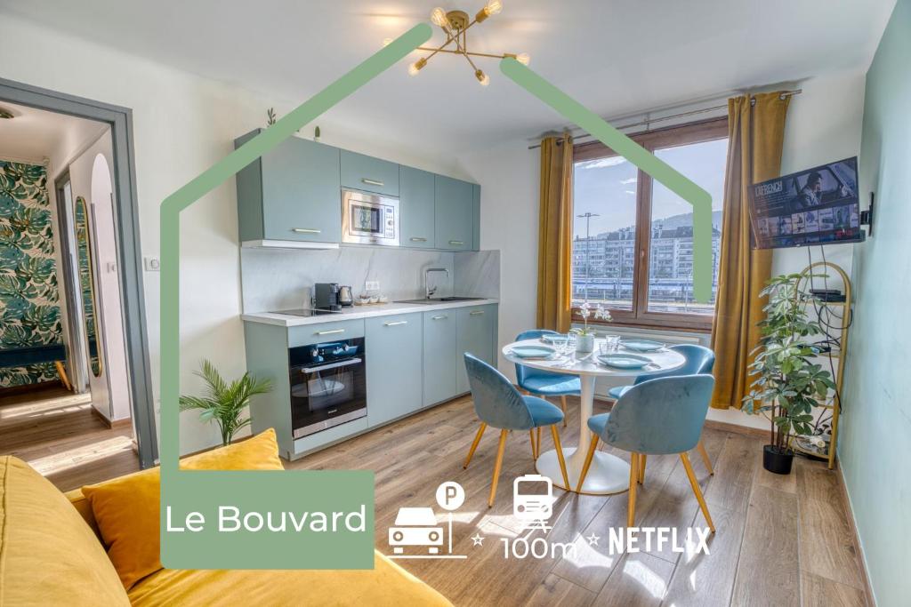 Le Bouvard - Gare 100m - Central - Netflix 2eme étage 22 Avenue de Bouvard, 74000 Annecy