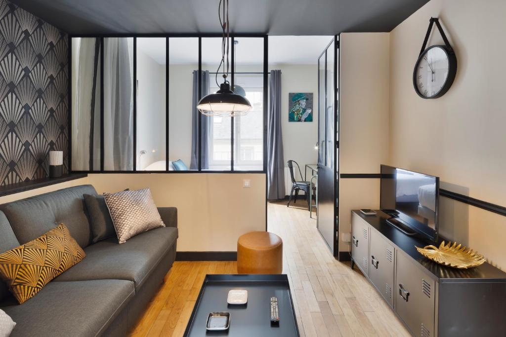 Appartement LE BROOKLYN - Inspiration US à deux pas des quais 4 rue Vaneau 35000 Rennes