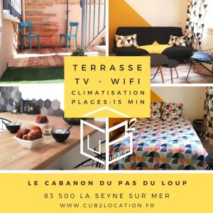 Le Cabanon du Pas du Loup - Studio climatisé