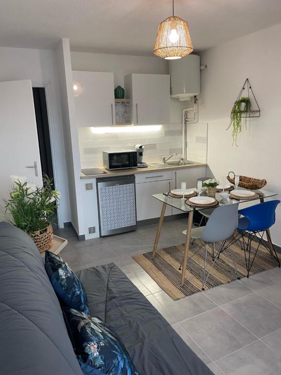 Appartement Le Californie, Charmant Studio Cabine Proche Plage 1 Rue Frédéric Mistral 34250 Palavas-les-Flots